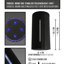 Rebel Blow Job Masturbator 3 Functies - Zwart -Buttpluggs Winkel blow job masturbator 3 functies 10