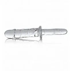 Master Series - Brutus Glass Dildo Thruster
