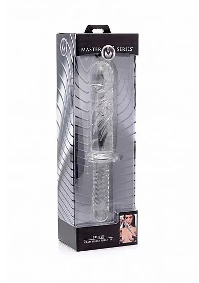 Master Series - Brutus Glass Dildo Thruster 4 Master Series - Brutus Glass Dildo Thruster - Afbeelding 2