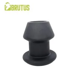 Brutus Siliconen Tunnel Plug Gobbler - M -Buttpluggs Winkel brutus siliconen tunnel plug gobbler m 1 1