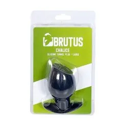 Brutus Siliconen Tunnelplug Chalice - L -Buttpluggs Winkel brutus siliconen tunnelplug chalice l verpakt