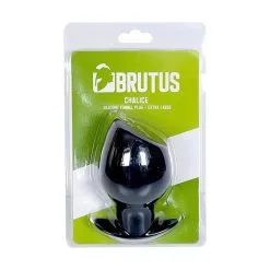 Brutus Siliconen Tunnelplug Chalice - XL -Buttpluggs Winkel brutus siliconen tunnelplug chalice xl verpakt