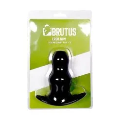 Brutus Siliconen Tunnelplug Ergo Bum - XL -Buttpluggs Winkel brutus siliconen tunnelplug ergo bum xl verpakt
