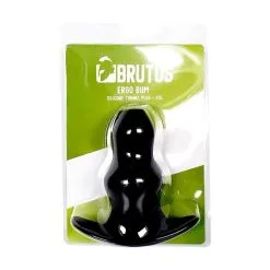 Brutus Siliconen Tunnelplug Ergo Bum - XXL -Buttpluggs Winkel brutus siliconen tunnelplug ergo bum xxl verpakt