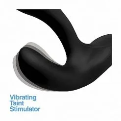 XR Brands Prostatic Play Buigbare Prostaat Stimulator Met Beads P-Bender - Zwart* -Buttpluggs Winkel buigbare prostaat stimulator met beads p bender zwart 3