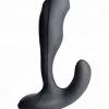 XR Brands Buigbare Prostaat Stimulator Pro-Bend - Zwart* -Buttpluggs Winkel buigbare prostaat stimulator pro bend zwart