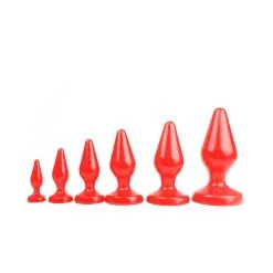 I Love Butt Buttplug Classic XS -Buttpluggs Winkel buttplug classic xs rood maten