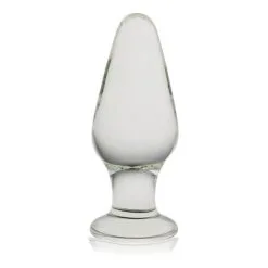 Lovetoy Buttplug Glass Romance Clear