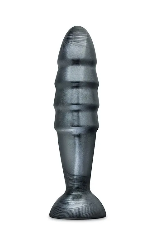 Blush Buttplug Jet Destructor - Metallic Zwart 3 Blush Buttplug Jet Destructor - Metallic Zwart