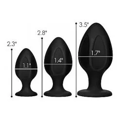 Master Series Buttplug Trainings Set Triple Juicers -Buttpluggs Winkel buttplug trainings set triple juicers 4