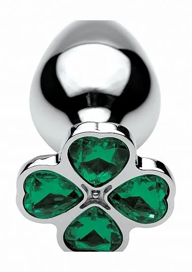 XR Brands Prostatic Play Buttplug Met Klavertje Vier - Medium* 4 XR Brands Prostatic Play Buttplug Met Klavertje Vier - Medium* - Afbeelding 2