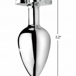 XR Brands Prostatic Play Buttplug Met Klavertje Vier - Medium* 8 XR Brands Prostatic Play Buttplug Met Klavertje Vier - Medium* -Buttpluggs Winkel buttplug met klavertje vier medium afmeting