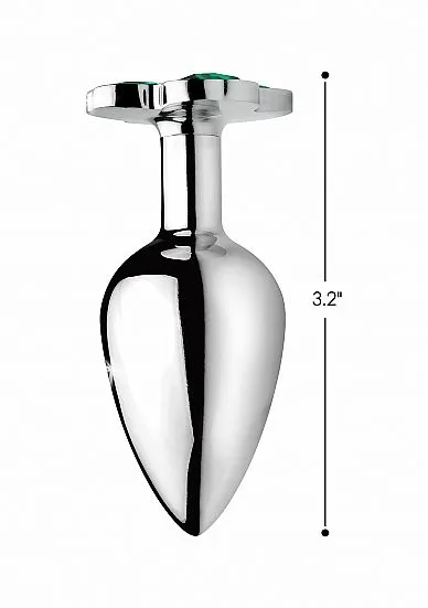 XR Brands Prostatic Play Buttplug Met Klavertje Vier - Medium* 5 XR Brands Prostatic Play Buttplug Met Klavertje Vier - Medium* - Afbeelding 3