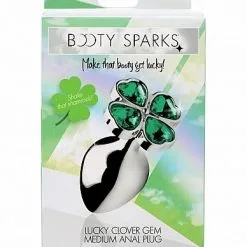 XR Brands Prostatic Play Buttplug Met Klavertje Vier - Medium* 9 XR Brands Prostatic Play Buttplug Met Klavertje Vier - Medium* -Buttpluggs Winkel buttplug met klavertje vier medium verpakking