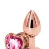 NS Novelties Buttplug Met Roze Steen M - Rose* -Buttpluggs Winkel buttplug met roze steen m rose