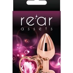 NS Novelties Buttplug Met Roze Steen S - Rose * 5 NS Novelties Buttplug Met Roze Steen S - Rose * -Buttpluggs Winkel buttplug met roze steen s rose verpakking
