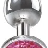 Αδάμ Buttplug Met Siersteen M - Roze* -Buttpluggs Winkel buttplug met siersteen m roze 2