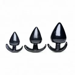 Shots Toys Buttplug Set Met Anker Basis 3 St.*