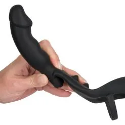 Black Velvets Cockring En Buttplug Met Vibratie -Buttpluggs Winkel cockring en buttplug met vibratie 6