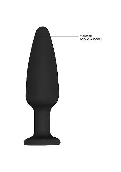Ouch! Conische Buttplug Met Diamant 7 Ouch! Conische Buttplug Met Diamant - Afbeelding 5