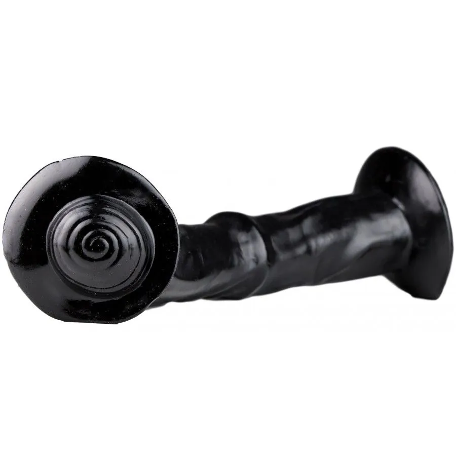Dildo Animhole Zebra - Zwart* 4 Dildo Animhole Zebra - Zwart* - Afbeelding 2