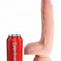 Pipedream Dildo Met Balzak Triple Density - Huidskleur - 23 Cm* -Buttpluggs Winkel dildo met balzak triple density huidskleur 23 cm 4