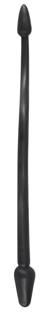 Rebel Dubbele Buttplug - Zwart 5 Rebel Dubbele Buttplug - Zwart - Afbeelding 3