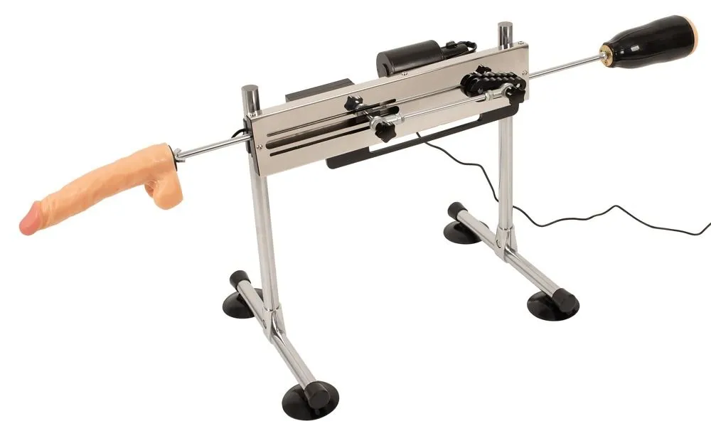 The Banger Dubbelzijdige Neukmachine Met Opzetstukken 3 The Banger Dubbelzijdige Neukmachine Met Opzetstukken