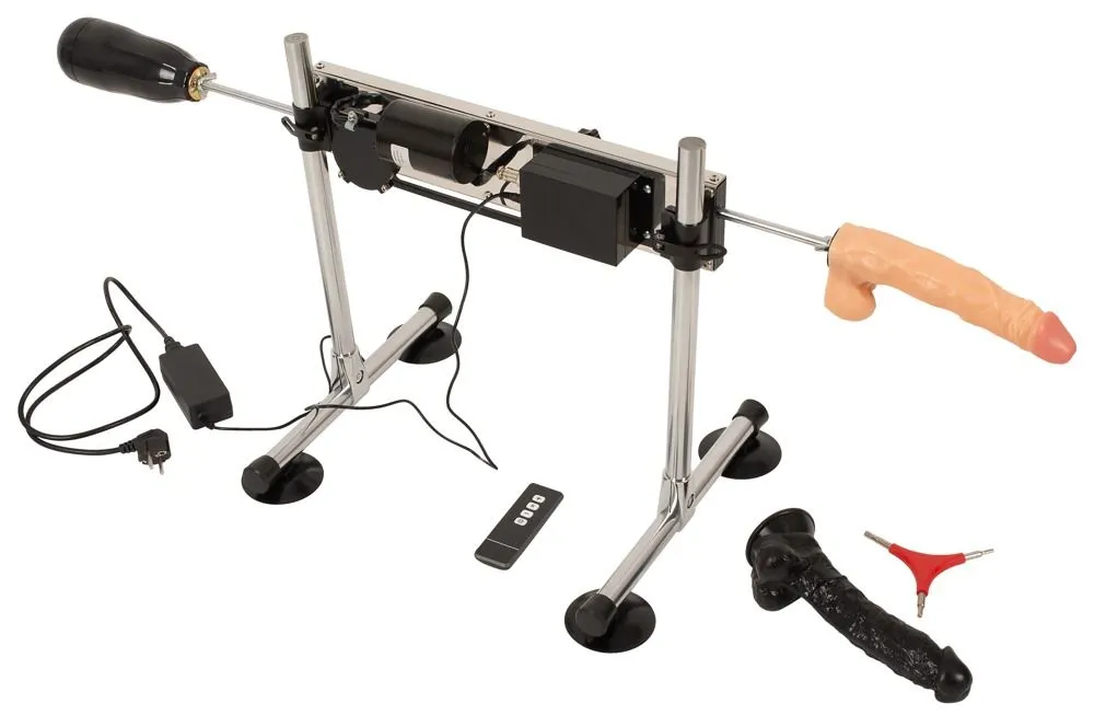 The Banger Dubbelzijdige Neukmachine Met Opzetstukken 7 The Banger Dubbelzijdige Neukmachine Met Opzetstukken - Afbeelding 5