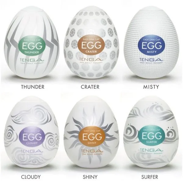 Tenga - 6 Verschillende EGG Serie 2 4 Tenga - 6 Verschillende EGG Serie 2 - Afbeelding 2