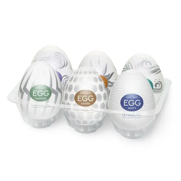 Tenga - 6 Verschillende EGG Serie 2 3 Tenga - 6 Verschillende EGG Serie 2