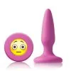 NS Novelties Roze Buttplug Mojis #OMG - 8.5 Cm -Buttpluggs Winkel emoji1