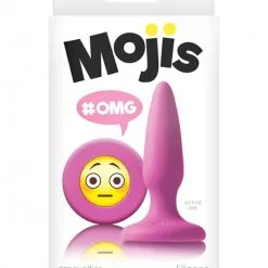 NS Novelties Roze Buttplug Mojis #OMG - 8.5 Cm -Buttpluggs Winkel emoji2