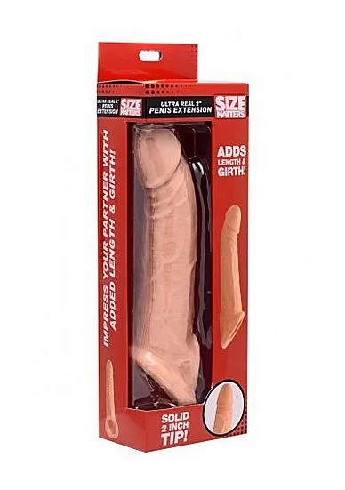 XR Brands Penissleeve Met Verlenging - Size Matters 10 XR Brands Penissleeve Met Verlenging - Size Matters - Afbeelding 8