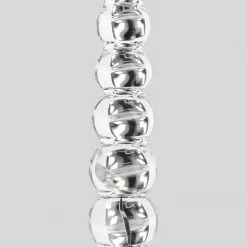 ToyJoy Glazen Anal Beads Frozen Fountain* 8 ToyJoy Glazen Anal Beads Frozen Fountain* -Buttpluggs Winkel glazen anal beads frozen fountain close