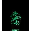NS Novelties Lichtgevende Glazen Buttplug - Firefly -Buttpluggs Winkel glazen buttplug glow in the dark firefly