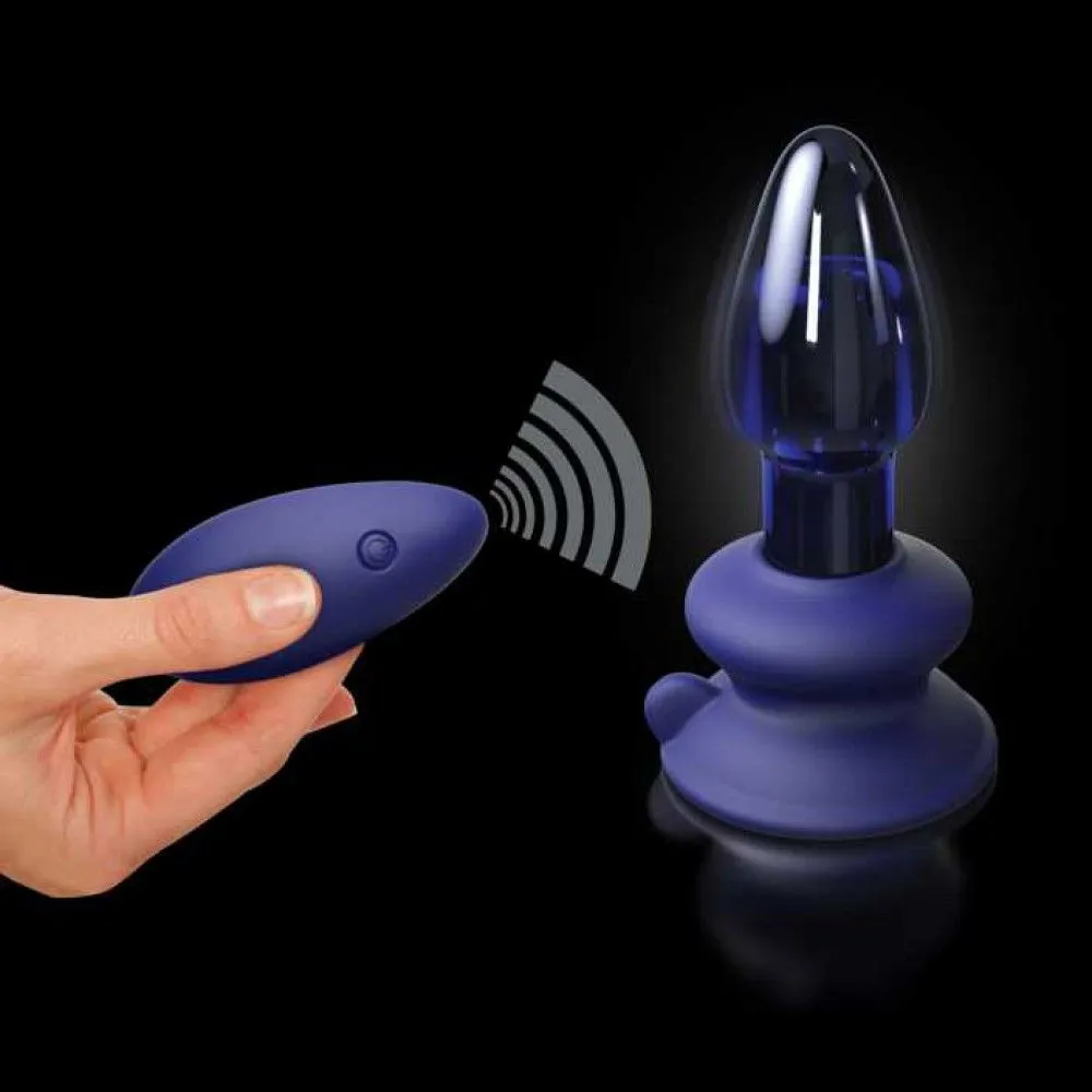 Pipedream Glazen Buttplug Vibrerend Met Zuignap* 6 Pipedream Glazen Buttplug Vibrerend Met Zuignap* - Afbeelding 4