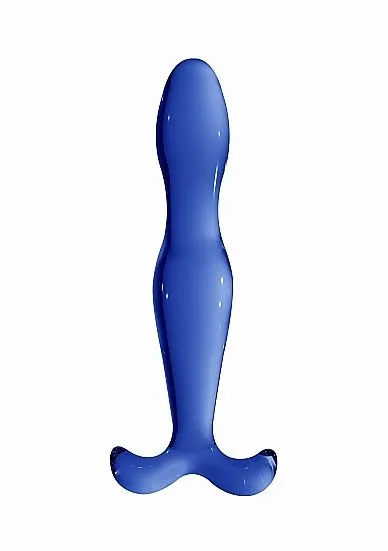 Shots Toys Glazen Dildo Elegance - Blauw 2 Shots Toys Glazen Dildo Elegance - Blauw