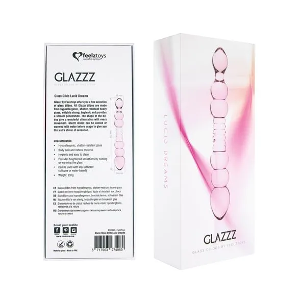 FeelzToys Glazzz Glazen Dildo Lucid Dreams* 8 FeelzToys Glazzz Glazen Dildo Lucid Dreams* - Afbeelding 6
