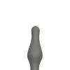Dream Toys Grijze Siliconen Buttplug Met Zuignap 11 Cm
