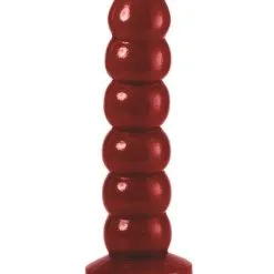 Grote Geribbelde Dildo - WAD Beyonder - Rood