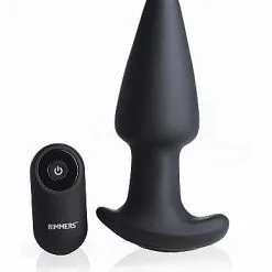 XR Brands Gyro M Gebogen Rimming Plug Met Afstandsbediening*