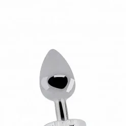 Shots Toys Buttplug Zilver Met Hartvormige Diamant -Buttpluggs Winkel hart s 1