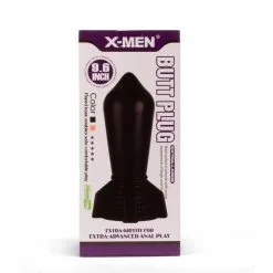 X-Men Buttplug Huge Plug Black 2 -Buttpluggs Winkel huge plug material pvc lenth96 inch diameter33inch
