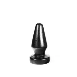 Dark Crystal Zwarte Buttplug Huub - 13 Cm -Buttpluggs Winkel huub zwart