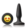NS Novelties Zwarte Buttplug Mojis #ILY - 8.5 Cm* -Buttpluggs Winkel ily1