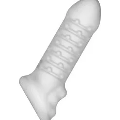 Kink Extender With Ball Strap 6 Inch Frost -Buttpluggs Winkel jacked up extender kink store 01 4