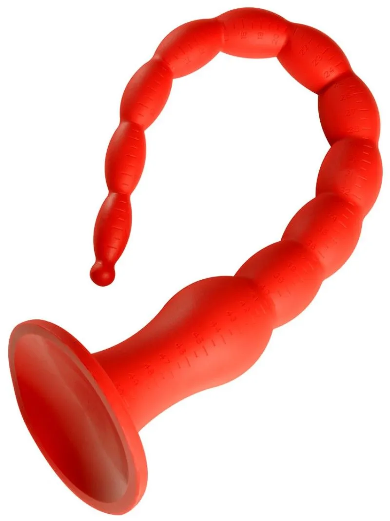 Lusty Lange Geribbelde Dildo M - 50 Cm 5 Lusty Lange Geribbelde Dildo M - 50 Cm - Afbeelding 3