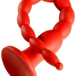 Lusty Lange Geribbelde Dildo L - 62 Cm -Buttpluggs Winkel lusty lange dunne geribbelde dildo 60 cm bz