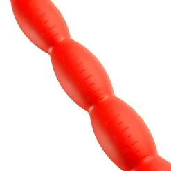 Lusty Lange Geribbelde Dildo L - 62 Cm -Buttpluggs Winkel lusty lange dunne geribbelde dildo 60 cm meetlint